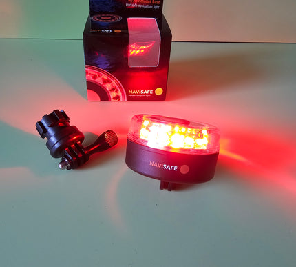 Navilight ALL RED 360 2NM w/Navimount Base 045