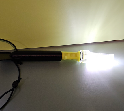 Tektite Steady Light and Moulded Plastic Holder