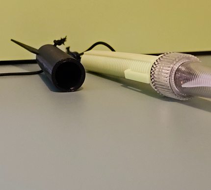 Tektite Steady Light and Moulded Plastic Holder