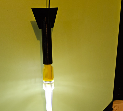 Tektite Steady Light and Moulded Plastic Holder