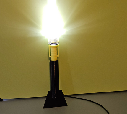 Tektite Steady Light and Moulded Plastic Holder