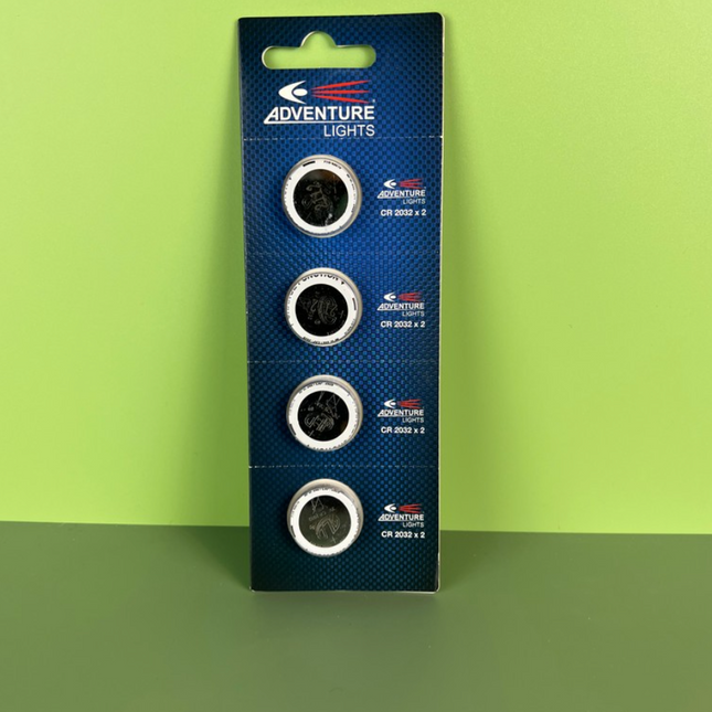 Adventure Lights 4-Count Lithium Cell CR-2032