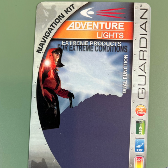 Emergency Navigation Kit w/ Belt Clip and Velcro