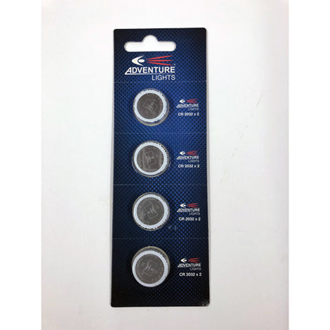Adventure Lights 4-Count Lithium Cell CR-2032